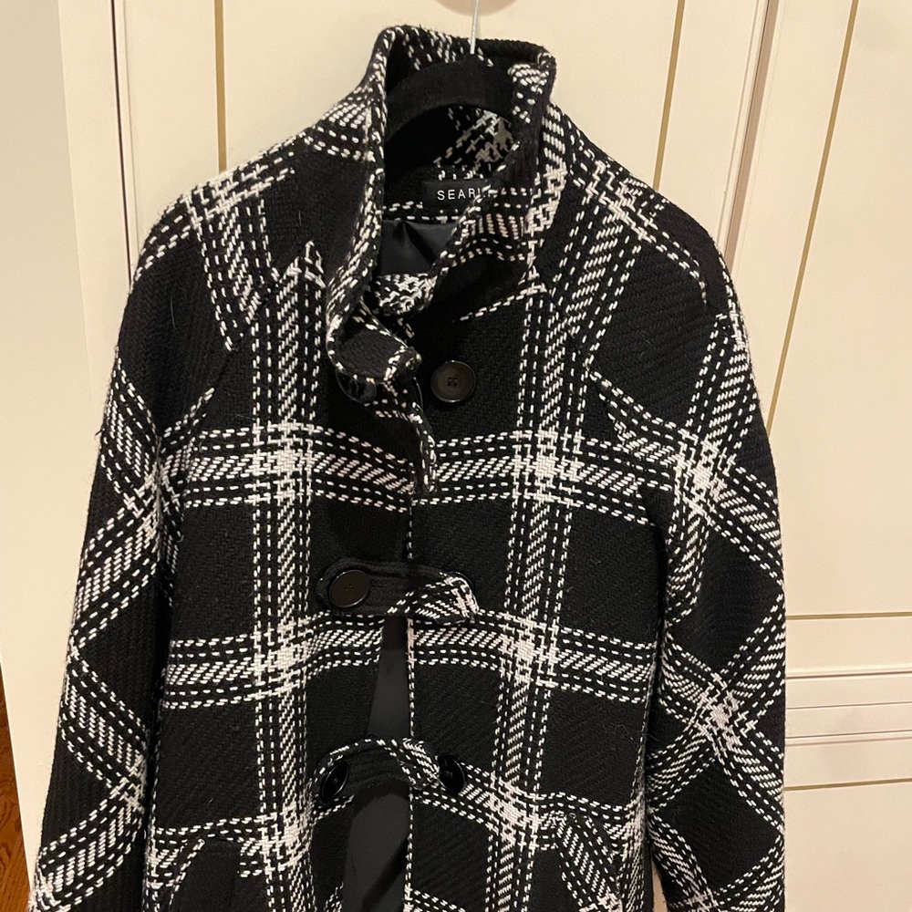 Houndstooth Coat by Searle Sz 8